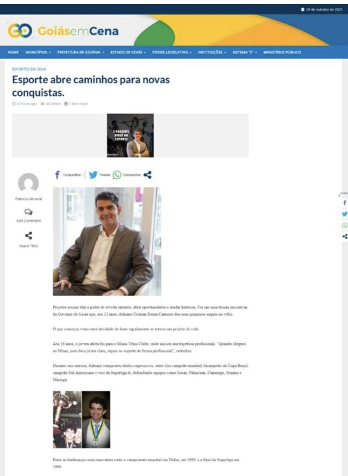 Goiás em Cena - Esporte abre caminhos para novas conquistas